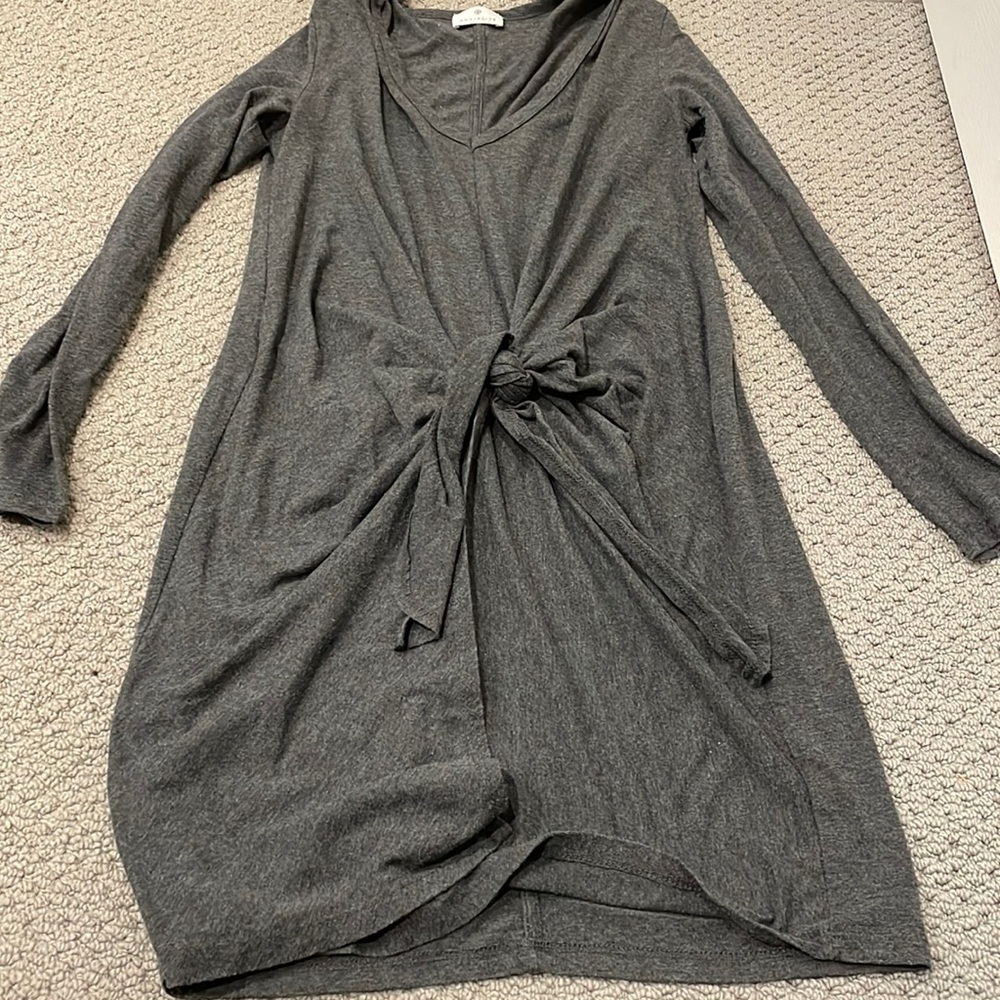 Dark grey dress